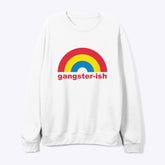 gangster-ish! White Unisex Sweatshirt