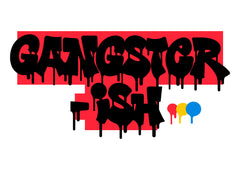 gangster-ish! Die Cut Sticker