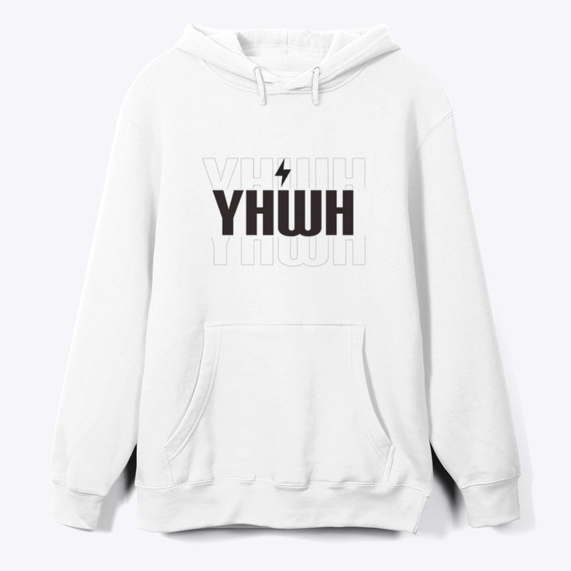 gangster-ish! YHWH White Unisex Hoodie