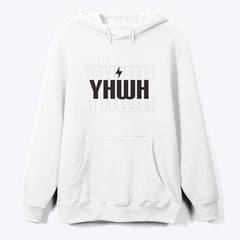 gangster-ish! YHWH White Unisex Hoodie
