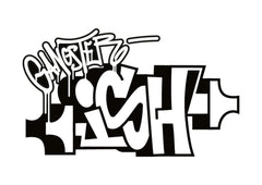Gangster-ish! Die Cut Sticker