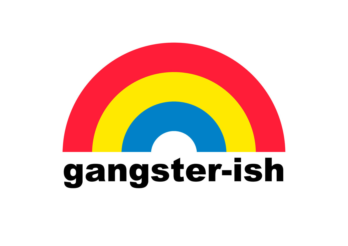 gangster-ish! Die Cut Sticker