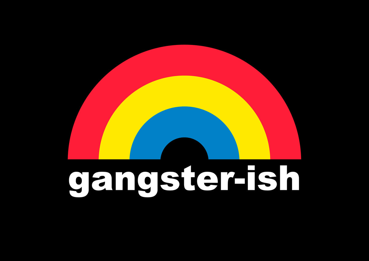 gangster-ish! Die Cut Sticker