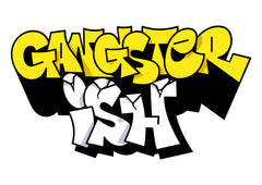 gangster-ish! Die Cut Sticker