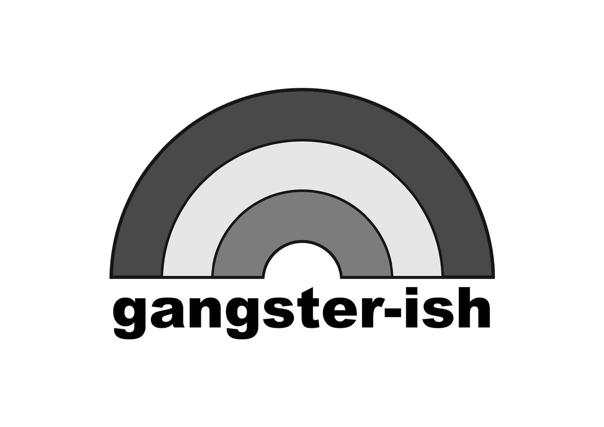 Gangster-ish! Die Cut Sticker