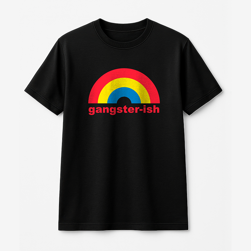 gangster-ish! Black & White Unisex Tees